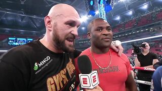 Tyson Fury Calls Out Francis Ngannou After Highlight Reel KO of Dillian Whyte