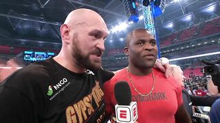 Tyson Fury Calls Out Francis Ngannou After Highlight Reel KO of Dillian Whyte