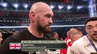 Tyson Fury Calls Out Francis Ngannou After Highlight Reel KO of Dillian Whyte