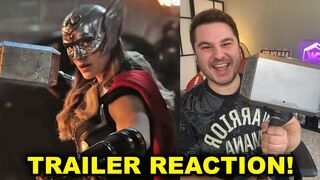 THOR LOVE AND THUNDER TEASER TRAILER REACTION