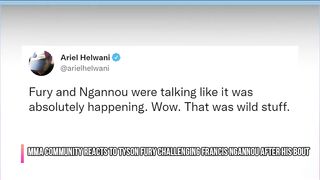 Francis Ngannou ACCEPTS Tyson Fury's challenge, and puts pressure on Dana White and UFC! REACTIONS