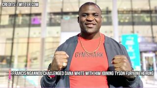 Francis Ngannou ACCEPTS Tyson Fury's challenge, and puts pressure on Dana White and UFC! REACTIONS