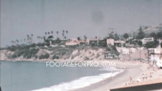 USA 1960s: The Beach archive footage