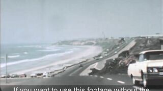 USA 1960s: The Beach archive footage