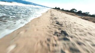 One-Shot Cinematic Beach FPV (4K)