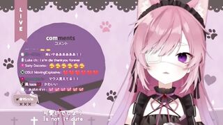 Mikeneko finally reveals her face!!! 【Mikeneko Debut Stream/Mikeneko Vtuber】