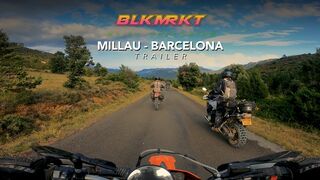 TRAILER: Millau - Barcelona par les pistes à moto ! | BLKMRKT [ EP:00]