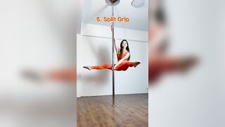 6 Levels of Pole Dance Hand Grips