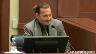 johnny depp being a COMEDIAN in court (funny moments)