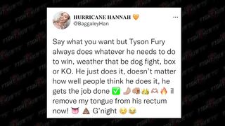 FIGHTERS & CELEBRITIES REACTION TO TYSON FURY KNOCKING OUT DILLIAN WHYTE VIA UPPERCUT FROM HELL!