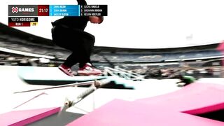 Yuto Horigome All X Games Chiba Winning Runs | 2022