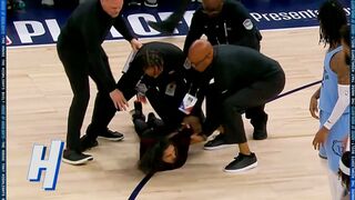 Crazy Fan Runs on Court During Grizzlies-Timberwolves Game ????