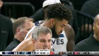 Crazy Fan Runs on Court During Grizzlies-Timberwolves Game ????