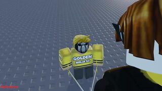 Golden Ninja 50 vs Tubers 93 in Roblox