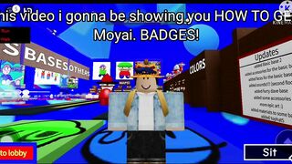 HOW TO GET Moyai. BADGES! Bambi Oc Rp (ROBLOX)