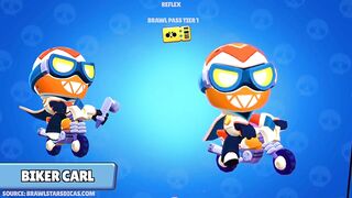 BRAWL STARS STUNTSHOW UPDATE NEW BRAWLERS AND SKINS ANIMATION