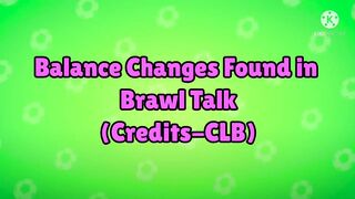 Balance changes found in Brawl Talk! | Login calendar daily rewards list | New gadgets & more info