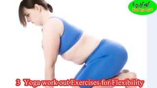 3  Yoga work out Exercises for Flexibility | Yoga exercises for  better health and fitness