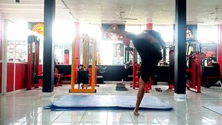 Free Kicks And Stretching Workout | Sri Lankan Martial Arts | Training Day