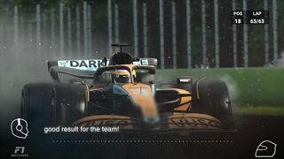 Daniel told Lando got a podium | F1 2022 Emilia Romagna GP