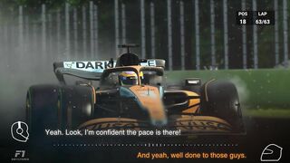 Daniel told Lando got a podium | F1 2022 Emilia Romagna GP