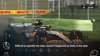 Daniel told Lando got a podium | F1 2022 Emilia Romagna GP