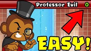 How to Beat The NEW Professor Evil Challenge in BTD Battles | Week 17