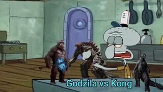 Squidward that's a Godzilla vs Kong Compilation