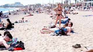 Spain best beaches ????????????️Barcelona beach walk/2022