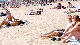 Spain best beaches ????????????️Barcelona beach walk/2022