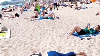 Spain best beaches ????????????️Barcelona beach walk/2022