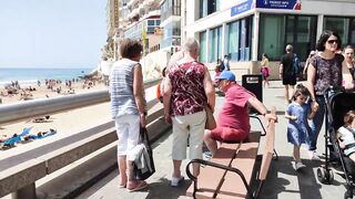 BENIDORM ???????? LEVANTE BEACH APRIL 2022 Costa Blanca SPAIN Walking Tour 4K