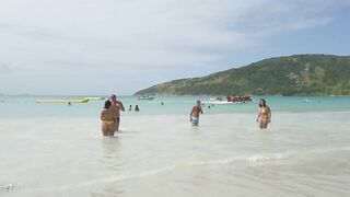 [4K] WALK ARRAIAL DO CABO RIO DE JANEIRO PRAINHA BEACH BRAZIL BEST BEACHES WALKING TOUR TRAVEL VIDEO