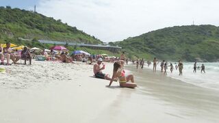 [4K] WALK ARRAIAL DO CABO RIO DE JANEIRO PRAINHA BEACH BRAZIL BEST BEACHES WALKING TOUR TRAVEL VIDEO