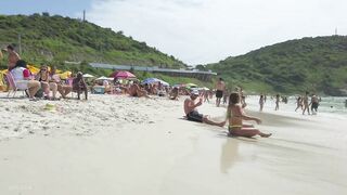 [4K] WALK ARRAIAL DO CABO RIO DE JANEIRO PRAINHA BEACH BRAZIL BEST BEACHES WALKING TOUR TRAVEL VIDEO