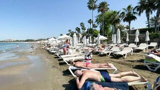 SIDE today PROMENADE and Beach SIDE STAR BEACH  und Park . TURKEY #turkey #side