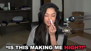 Valkyrae Trying To Get HIGH On STREAM