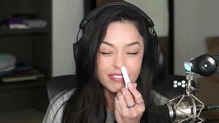 Valkyrae Trying To Get HIGH On STREAM