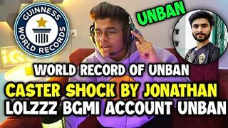 Bmoc Caster Shocked by Jonathan achievement ???? Lolzzzz gaming account unban ????????