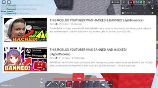 THIS ROBLOX YOUTUBER WAS BANNED & HACKED! (Animax)