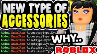 WHY IS ROBLOX ADDING THIS? NEW TYPE OF ACCESSORY! (Eyebrow & Eyelash)