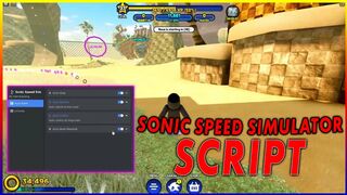 ROBLOX SONIC SPEED SIMULATOR SCRIPT | AUTO STEP, AUTO REBIRTH, AUTO COLLECT & MORE!