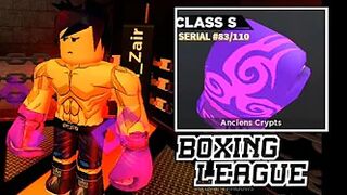 Boxing League, los guantes runes "Runes Gloves" ROBLOX