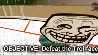 You CAN'T Score Against TROLL FACE In Roblox HHCL... (PGING)