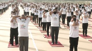 Civil Aviation Ministry organises “Yog Prabha” to encourage Yoga for good health