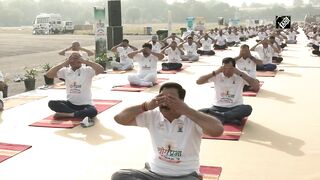 Civil Aviation Ministry organises “Yog Prabha” to encourage Yoga for good health