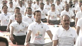 Civil Aviation Ministry organises “Yog Prabha” to encourage Yoga for good health