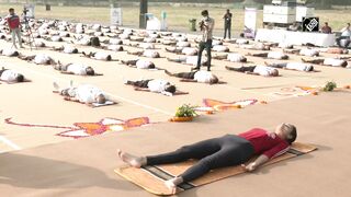 Civil Aviation Ministry organises “Yog Prabha” to encourage Yoga for good health