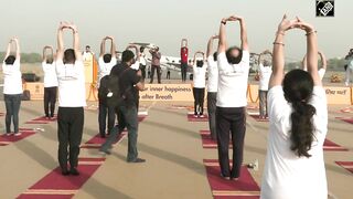 Civil Aviation Ministry organises “Yog Prabha” to encourage Yoga for good health