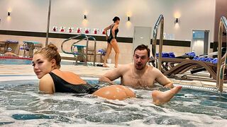 HE CHECKED MY FORMS IN THE POOL???? SHOCK VIDEOS @Fitness samka FITNESSTONYA/ tiktok pranks wow